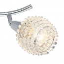 Globo 54502-3 Pendelleuchte Daxos 3x40W | E14 - chrom