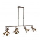 Globo 54650-4H Spotleuchte Egon 4x50W | GU10 - höhenverstellbar, einstellbar, Rost