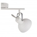 Globo 54657-2 Wandleuchte Amory 2x40W | E14 - einstellbar Schalter auf dem Körper, chrom, wissen