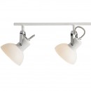 Globo 54657-4 Decken- und Spotleuchte Amory 4x40W | E14 - verstellbar, chrom, weiß
