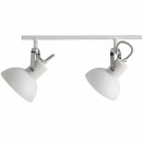 Globo 54657-4 Decken- und Spotleuchte Amory 4x40W | E14 - verstellbar, chrom, weiß