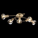 Globo 54922-5 Deckenleuchte Donto 5x40W| E14 - gold