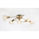 Globo 54922-5 Deckenleuchte Donto 5x40W| E14 - gold