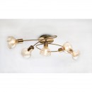 Globo 54922-5 Deckenleuchte Donto 5x40W| E14 - gold