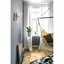 Globo 56121-1 LED Wandleuchte Penelope 1x4W | 240L | 3000K - chrom, weiß