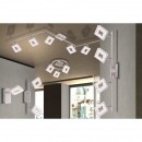 Globo 56138-2 LED Spotleuchte Deckenleuchte Kerstin 2x4W | 608lm | 3000K - Nickel, matt