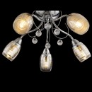 Globo 56688-5 Deckenleuchte Lilly I 5x40W | E14 - chrom, transparent