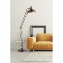 Globo 58312 Stehleuchte Conny 1x60W | E27 - bronze, höhenverstellbar