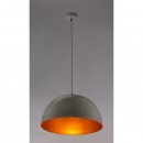 Globo 58323HW Pendelleuchte Sandra 1x60W | E27 - weiß, gold