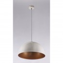 Globo 58323HW Pendelleuchte Sandra 1x60W | E27 - weiß, gold