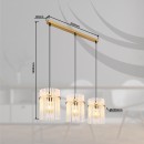 Globo 15698-3HM Pendelleuchte GORLEY E27