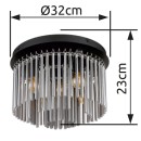 Globo 15698D Deckenleuchte GORLEY E14