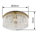 Globo 15698D1M Deckenleuchte GORLEY E27