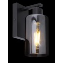 Globo 15465W Wandleuchte Hadera 1x60W | E27 - schwarz