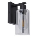 Globo 15465W Wandleuchte Hadera 1x60W | E27 - schwarz