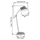 Globo 58437G LED Tischlampe HALVAR  | 8W integrierte LED-Quelle | 450lm | 4000K