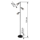 Globo 54308S Stehlampe HUBERTUS E14