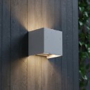 Ideal lux I313436 LED Außenwandleuchte ATOM | 12W integrierte LED-Quelle | 1050lm | 3000K