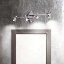 Ideal Lux 018850 Decken- und Wandleuchte 4x50W | GU10 - Nickel