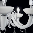 Ideal Lux 022765 Pendelleuchte 6x40W Windsor | E14 - weiß