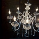 Ideal Lux 027 838 Hängeleuchte Giudecca transparente 8x40W | E14 - Glas/Kristall