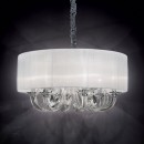 Ideal Lux 035840 Pendelleuchte 3x40W Swan | E14 - weiß