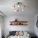Ideal Lux 044 545 Anbauleuchte Kinder Ecoflex 8x40W | E14