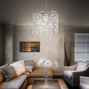 Ideal Lux 044774 Pendelleuchte 8x40W Evasione | G9 - Kristall