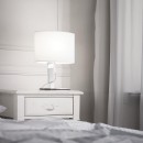 Ideal Lux 074870 Desiree Small Tischleuchte 1x40W | E14 - weiß