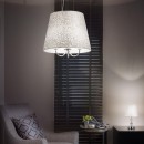 Ideal Lux 079387 Pendelleuchte 3x40W Le Roy | E14 - silber