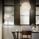 Ideal Lux 082448 Stehleuchte 1x60W Basket | E27 - weiß