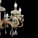Ideal Lux 087764 Pendelleuchte 8x40W Negresco | E14