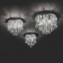 Ideal Lux 089 485 Deckenleuchte 5x40W Bojoux | G9 - Kristall