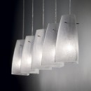 Ideal Lux 090764 Pendelleuchte 5x60W Sugar | E27 - weiß