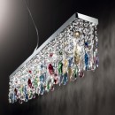 Ideal Lux 099170 Pendelleuchte 7x40W Giada Color | G9