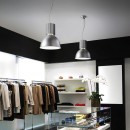 Ideal Lux 100326 Pendelleuchte 1x60W Hangar Alluminio | E27 - Aluminium