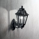 Ideal Lux 101491 Außenwandleuchte 1x60W Anna | E27 | IP44 - schwarz