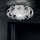Ideal Lux 103440 Aufputzleuchte 4x40W Tintoretto | E14 - silber