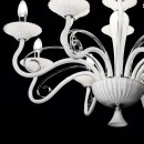 Ideal Lux 111490 Pendelleuchte 8x40W Maxilian | E14 - weiß