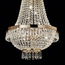 Ideal Lux 114743 Pendelleuchte Casera Oro 12x40W | G9 - gold