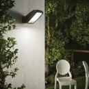 Ideal Lux 120171 Außenwandleuchte 1x23W Germana Nero | E27 | IP66 - schwarz