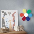 Ideal Lux 141329 Kinder Wand- und Deckenleuchte Flower 1x60W| E27