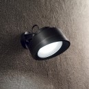 Ideal Lux 145341 Außenwandleuchte Tommy 1x7W| GX53 - schwarz