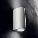Ideal Lux 147772 Außenwandleuchte Keope 2x6W| GU10 | IP55 - weiß