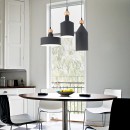 Ideal Lux 194684 Pendelleuchte Triade 1x42W | E27