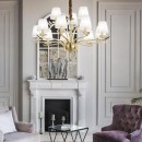 Ideal Lux 197746 Pendelleuchte Ottone 12x40W | E14