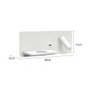 Immax 08286L LED Wandleuchte Be PREPARE integrierte LED-Quelle