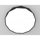 Immax 07130-B80 LED-Deckenleuchte Diamante 1x60w | 4450lm | 3000-6000K - Lichttemperatur, dimmbar, Fernbedienung, schwarz