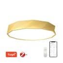 Immax NEO 07132-G80 LED-Deckenleuchte Diamante 1x60w | 4450lm | 3000-6000K - ZigBee 30, dimmbar, Fernbedienung, Gold