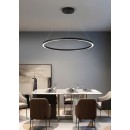 Immax 07158-B80 LED Pendelleuchte Neo Fino 1x60W | 4200lm | 2700-6500K - dimmbar, Fernbedienung, intelligent, schwarz